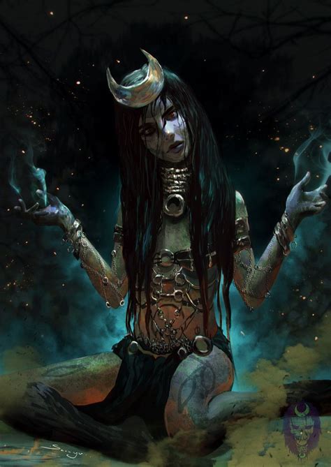 The Enchantress of Black Magic: A Figure of Fear or Reverence?